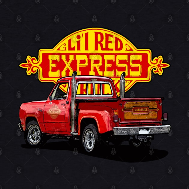 Lil' Red Express 1978 Retro by Niko Neon